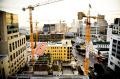 Towering cranes at work on various new developments in Cape Town’s CBD