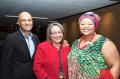 Seen at the meeting, Sapoa CEO Neil Gopal with Executive Mayor of the City of Cape Town Patricia de Lille and Sapoa President Nomzamo Radebe.
