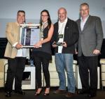 RDDA AWARDS WINNERS with Sponsor, Ken Reynolds, Regional Executive Nedbank Corporate Property Finance, Greg Azzopardi (SACSC)
