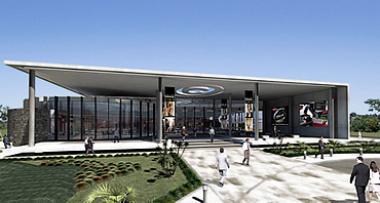 An illustration of the Cell C JHB campus at Waterfall Business Estate