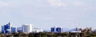 Botswana's property investment for commercial and residential sectors produced a total return of 21.4% last year. FIle Photo: Panoramic views of Gaborone Skyline.