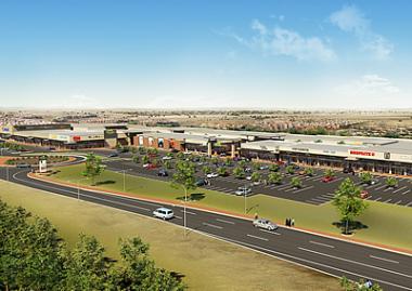 An Artist impression of Olievenhout Plaza with a total GLA of 16,314 m² funded by Nedbank Corporate Property Finance and its investment arm has acquired a 25% equity stake in the development.