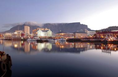 The V&A Waterfront in Cape Town