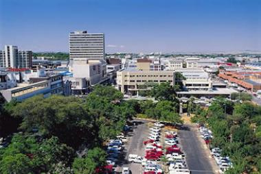 View from within the city of Polokwane.