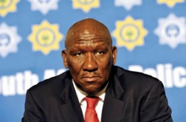 Suspended South African police commissioner, General Bheki Cele.