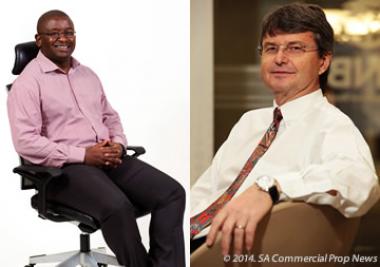 FNB appointment two new CEOs for its divisions, Home Loans headed by Marius Marais (right) and Housing Finance headed by Lee Mhlongo (left), making him the first black head of the division.