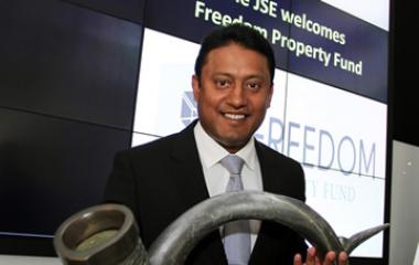 Freedom Property Fund CEO, Tyrone Govender said the market has responded very positively to news of company’s listing on JSE.